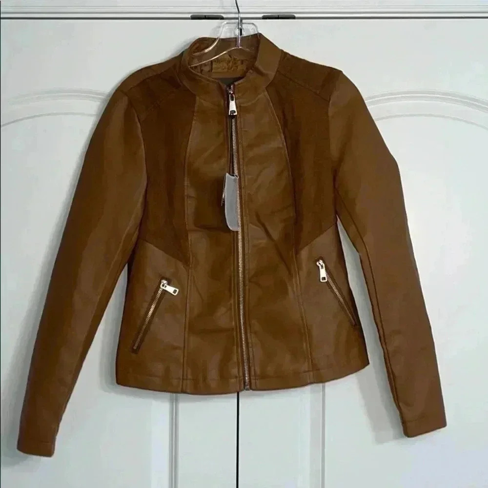 Cavalini Faux Leather Jacket - Picture 10 of 16